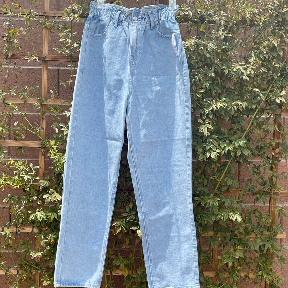 Pacsun Ruffled Mom Jeans